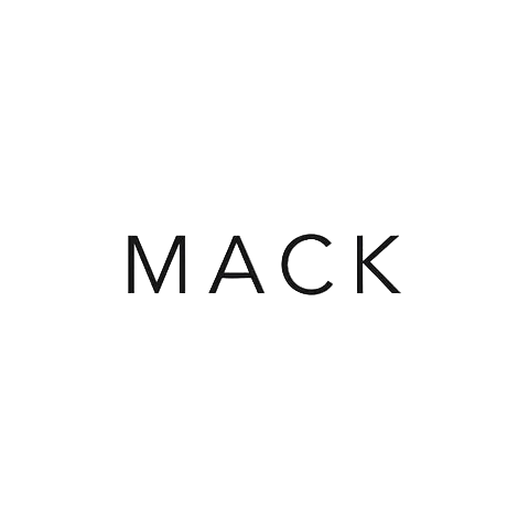 MACK Books collection cover image with a dark, minimal layout and white title text.