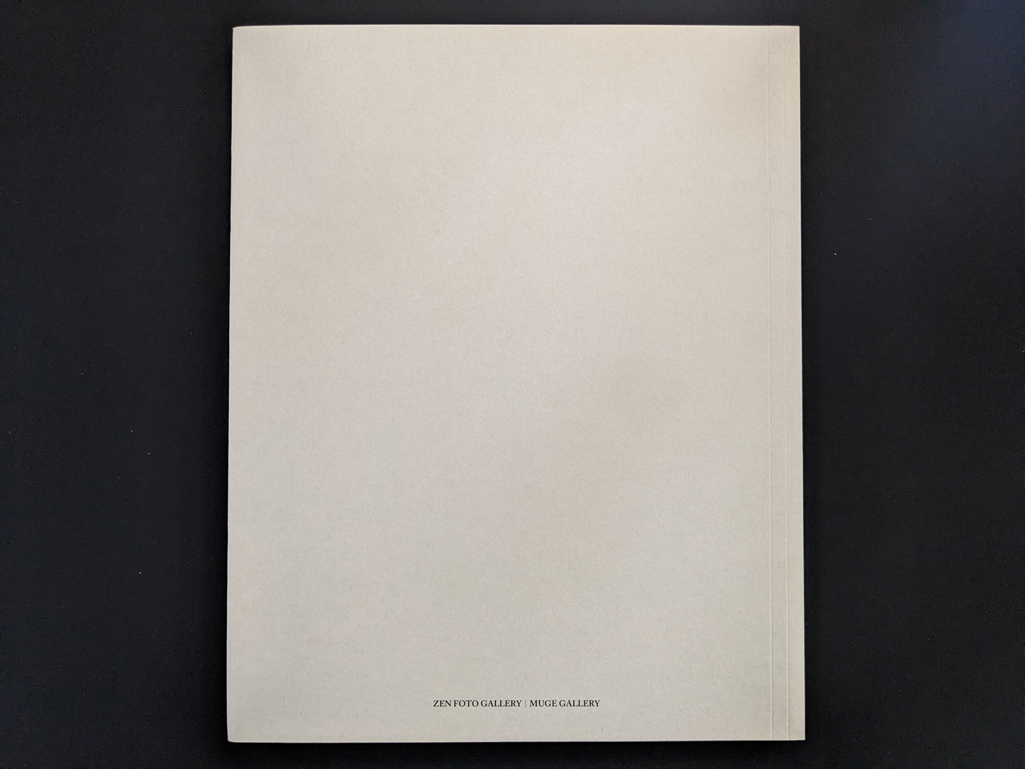 Back cover of Ash (New Edition) by Muge, minimalist design.