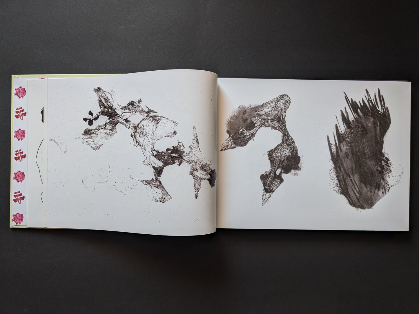 Ink drawings by Ian Johnstone