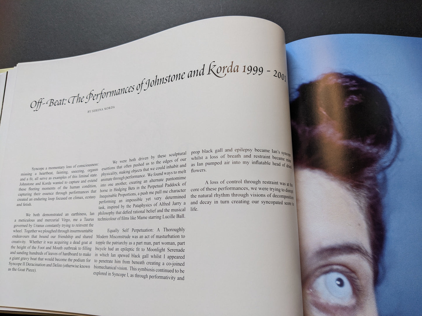 Essay on Johnstone & Korda’s performances