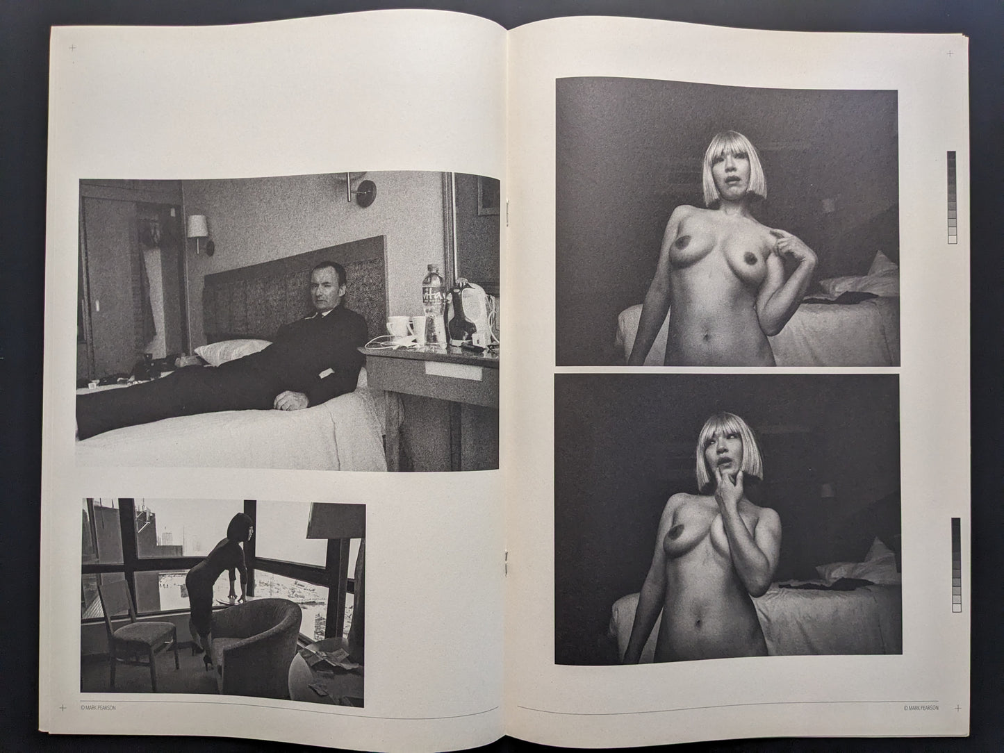 Hotel room scenes and nude portraits from Far East Obsession by Mark Pearson.