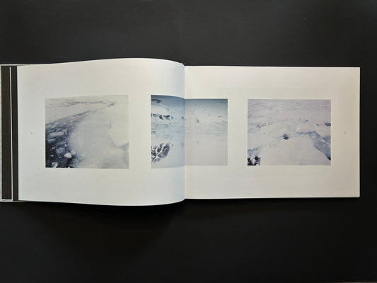 Triple image composition of sea ice and glaciers - Ester Vonplon, Taylor Deupree & Marcus Fischer – Lowlands - IIKKI - Lokator100