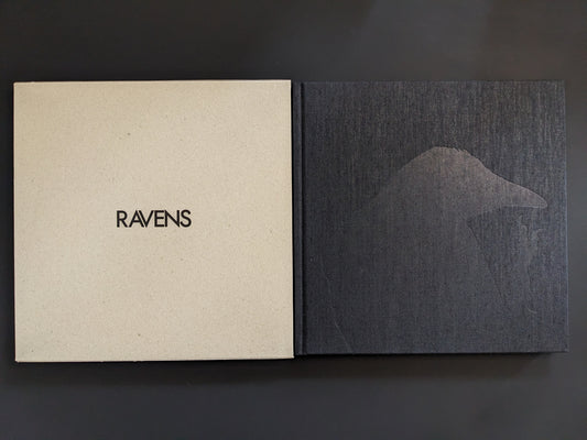 Slipcase of "Ravens" by Masahisa Fukase.