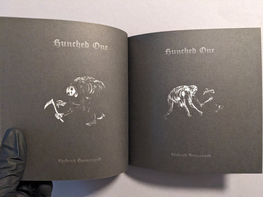 Hunched One undead humanoid creatures in Manifester Monsters by Mat Brinkman