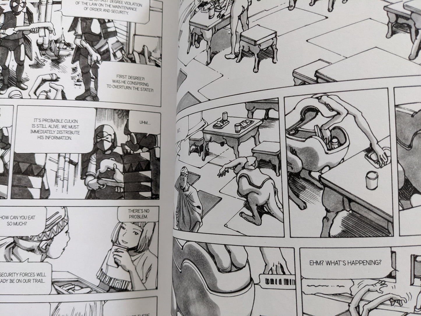 Scene from 'Parasitic City #2' where law enforcement prepares to act on sensitive intel.