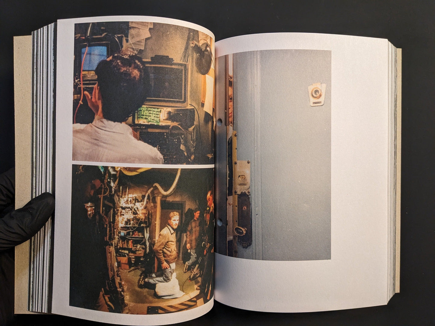 Color photographs of the film crew from Pi: The Guerilla Diaries during production.