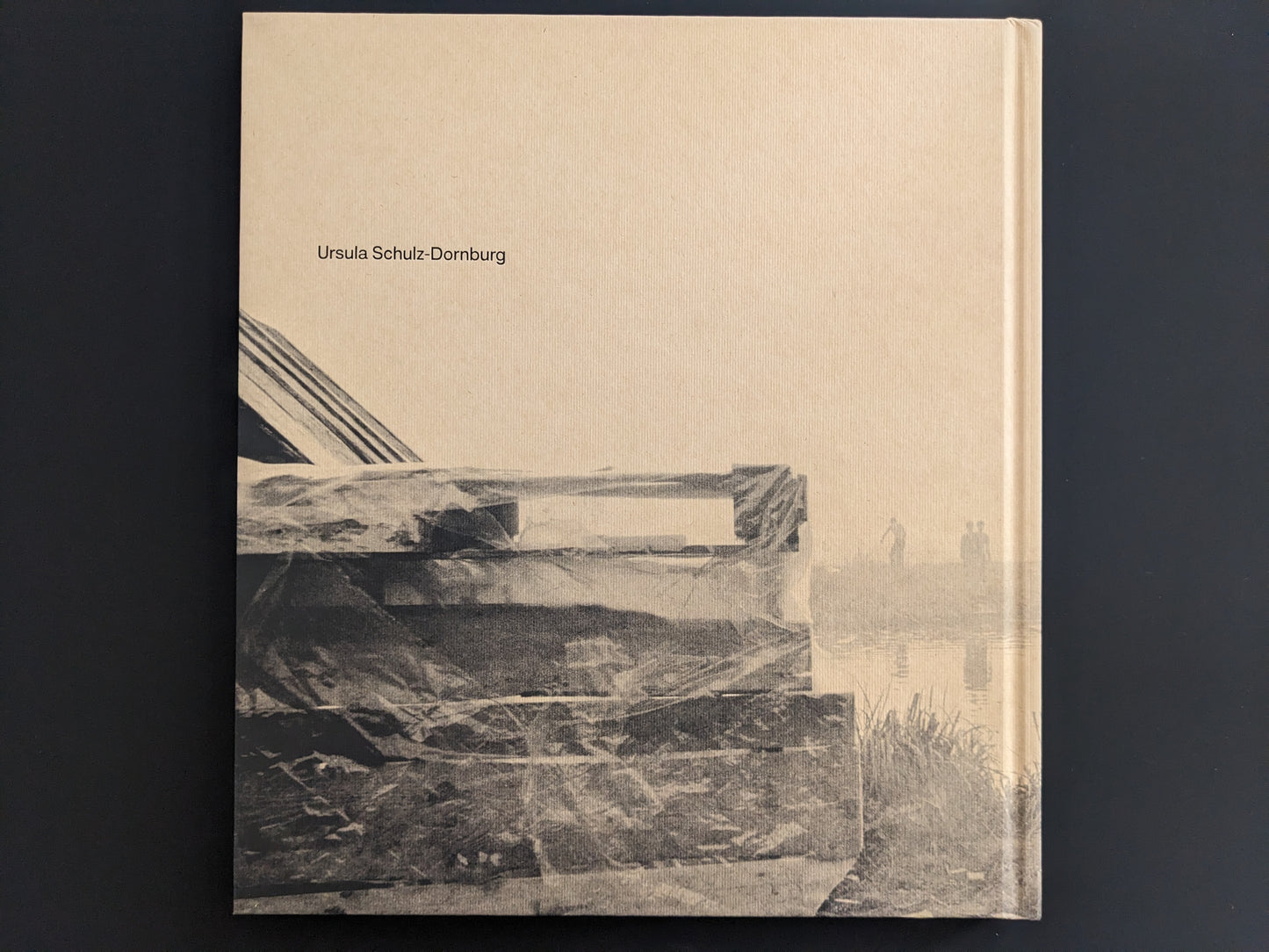 Back cover of Huts, Temples, Castles by Ursula Schulz-Dornburg – embossed hardcover design