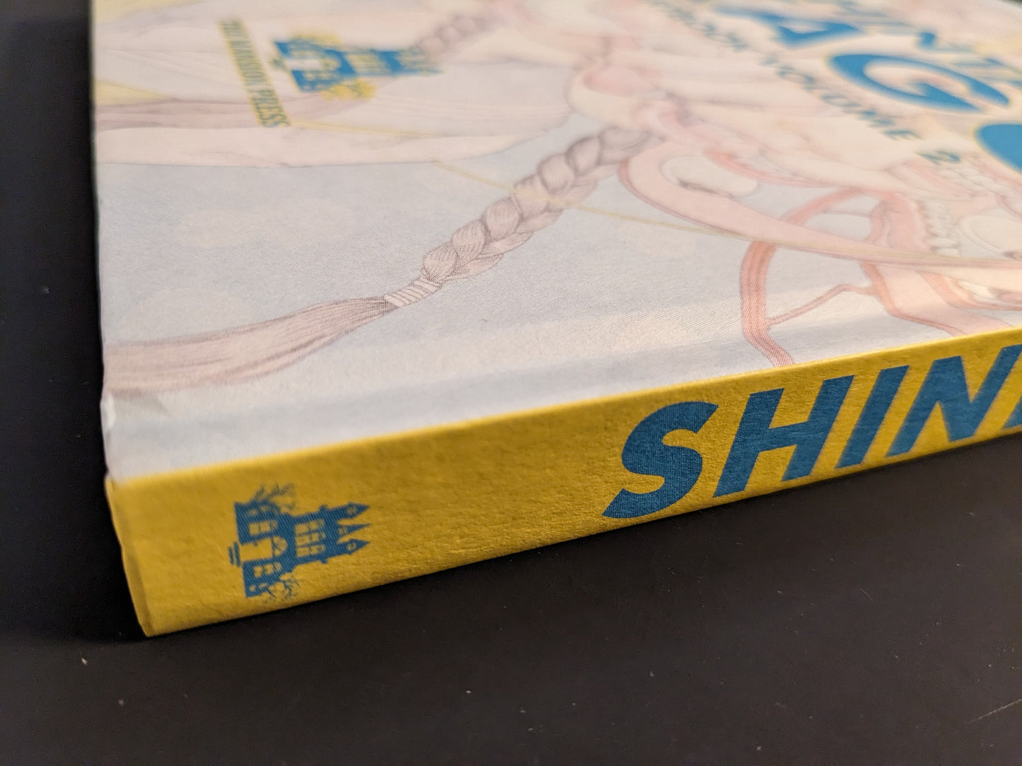 Shintaro Kago — Artbook Vol. 2 hardcover spine with The Mansion Press logo.