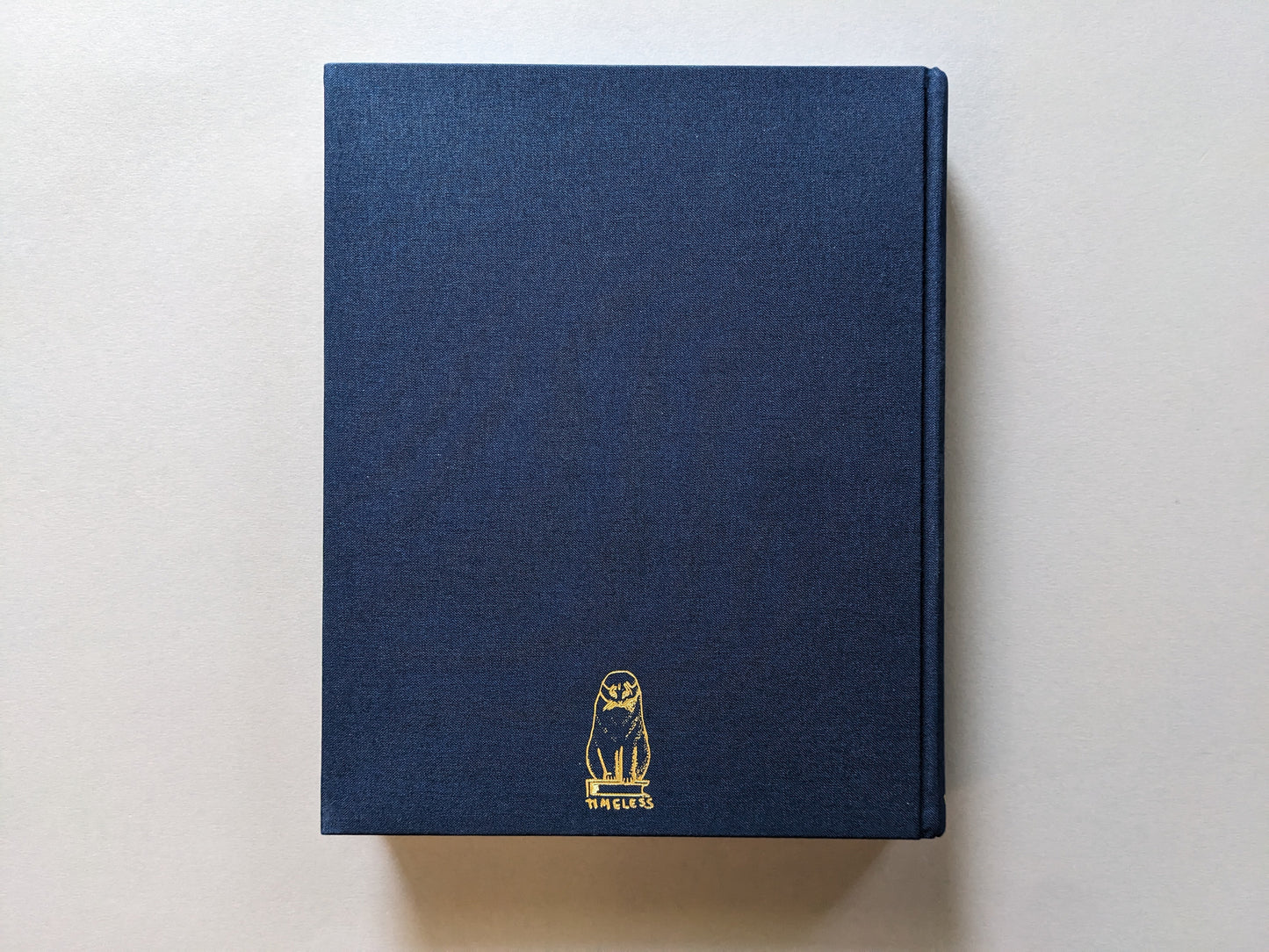 The Cupboard Under The Stars – back gold-embossed cloth binding