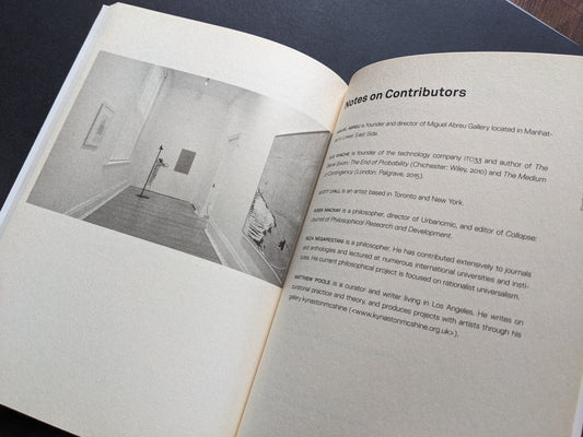 Contributors' notes and gallery view