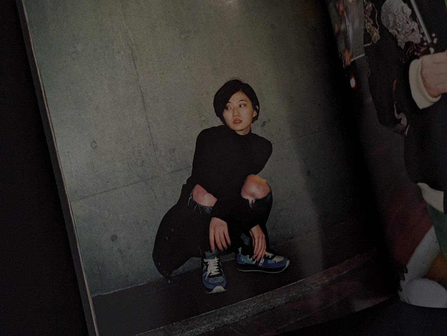 Portrait of Tokyo girl at night, Emily Ashcroft