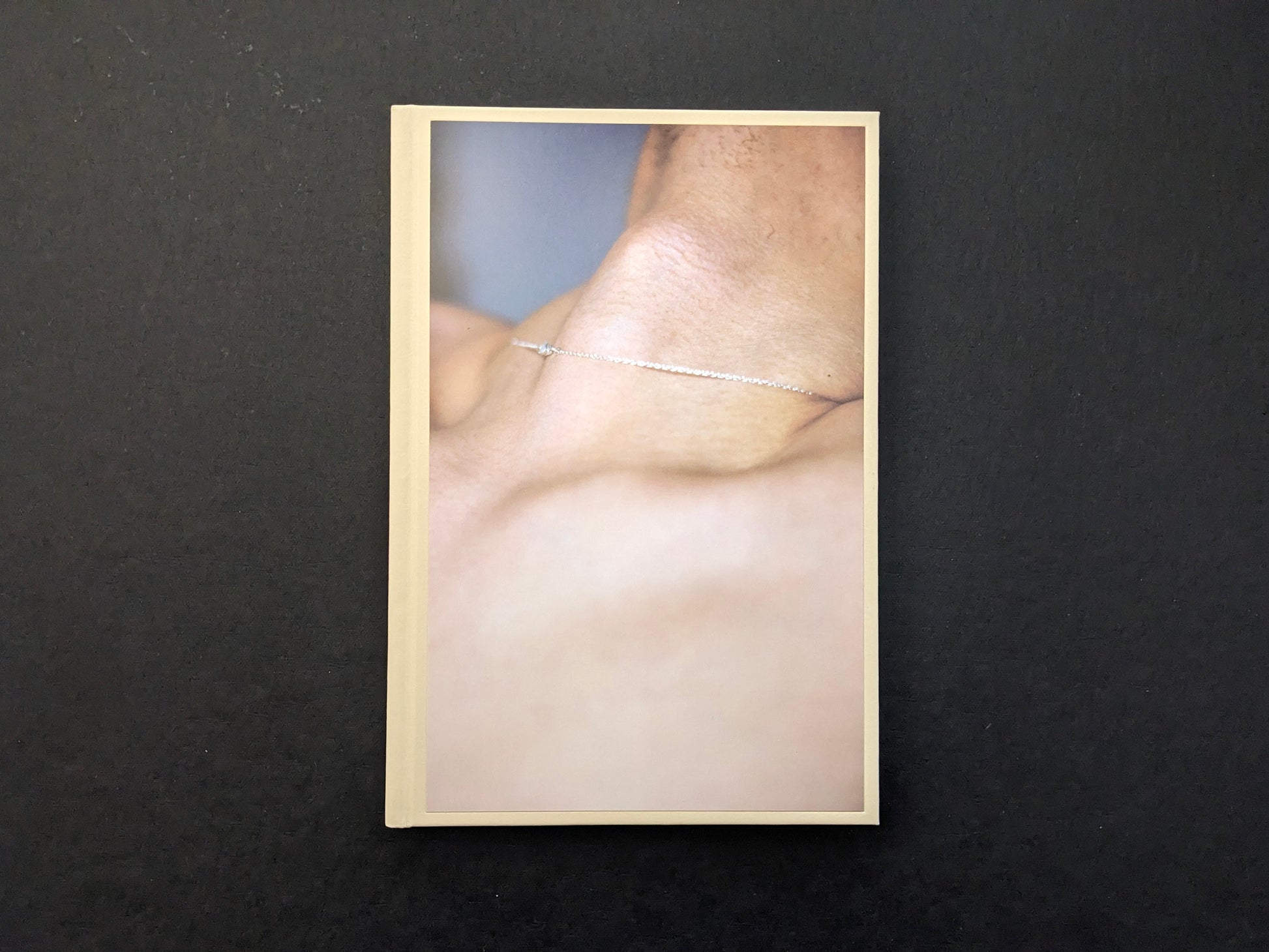 Front cover of “A Season Particular” by Shen Wei (TBW Books), featuring a close-up photograph of a neck and shoulder with a necklace.