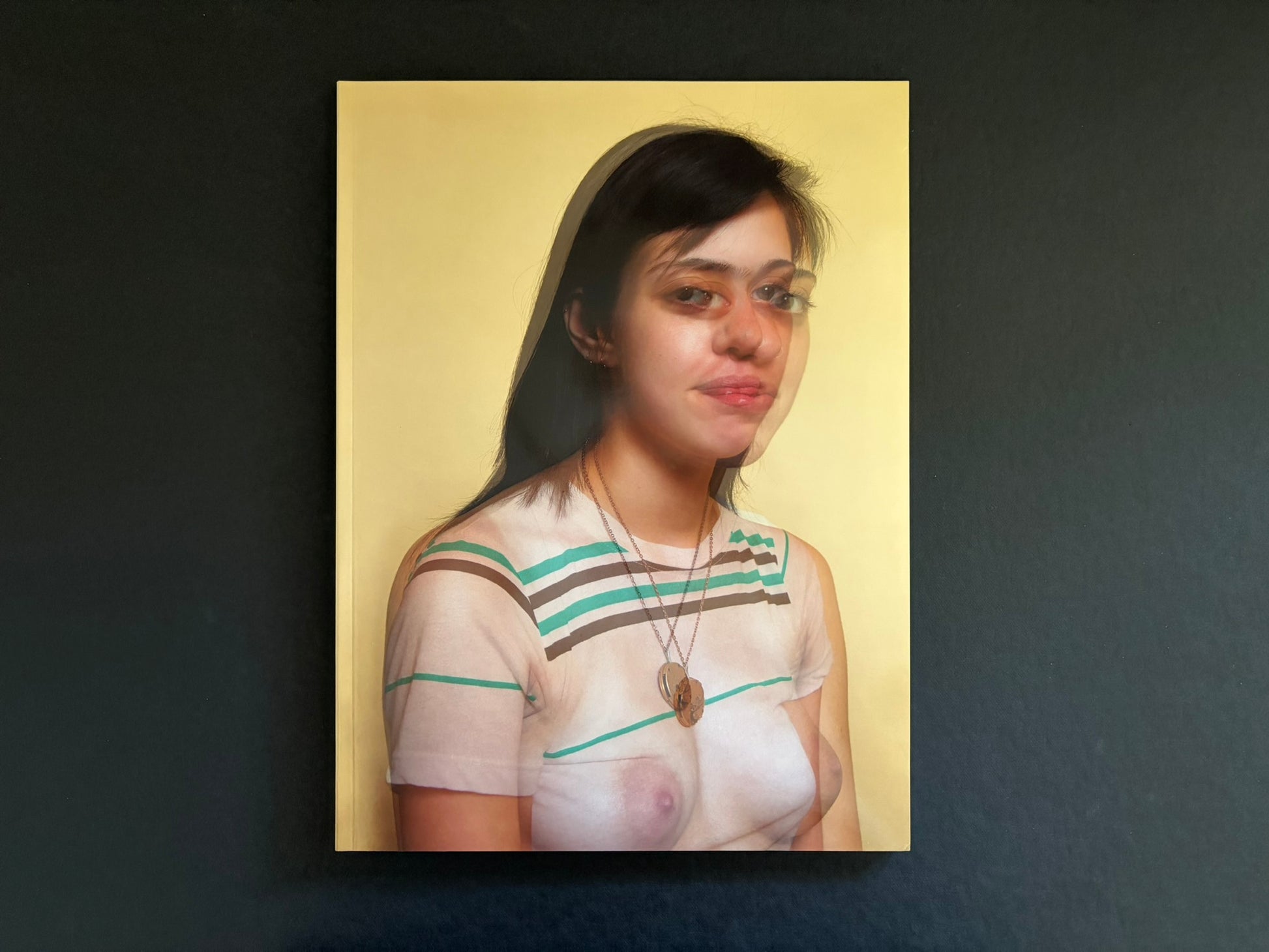 Baron Issue 7 by Richard Kern, front cover on a dark background with a portrait of a young woman