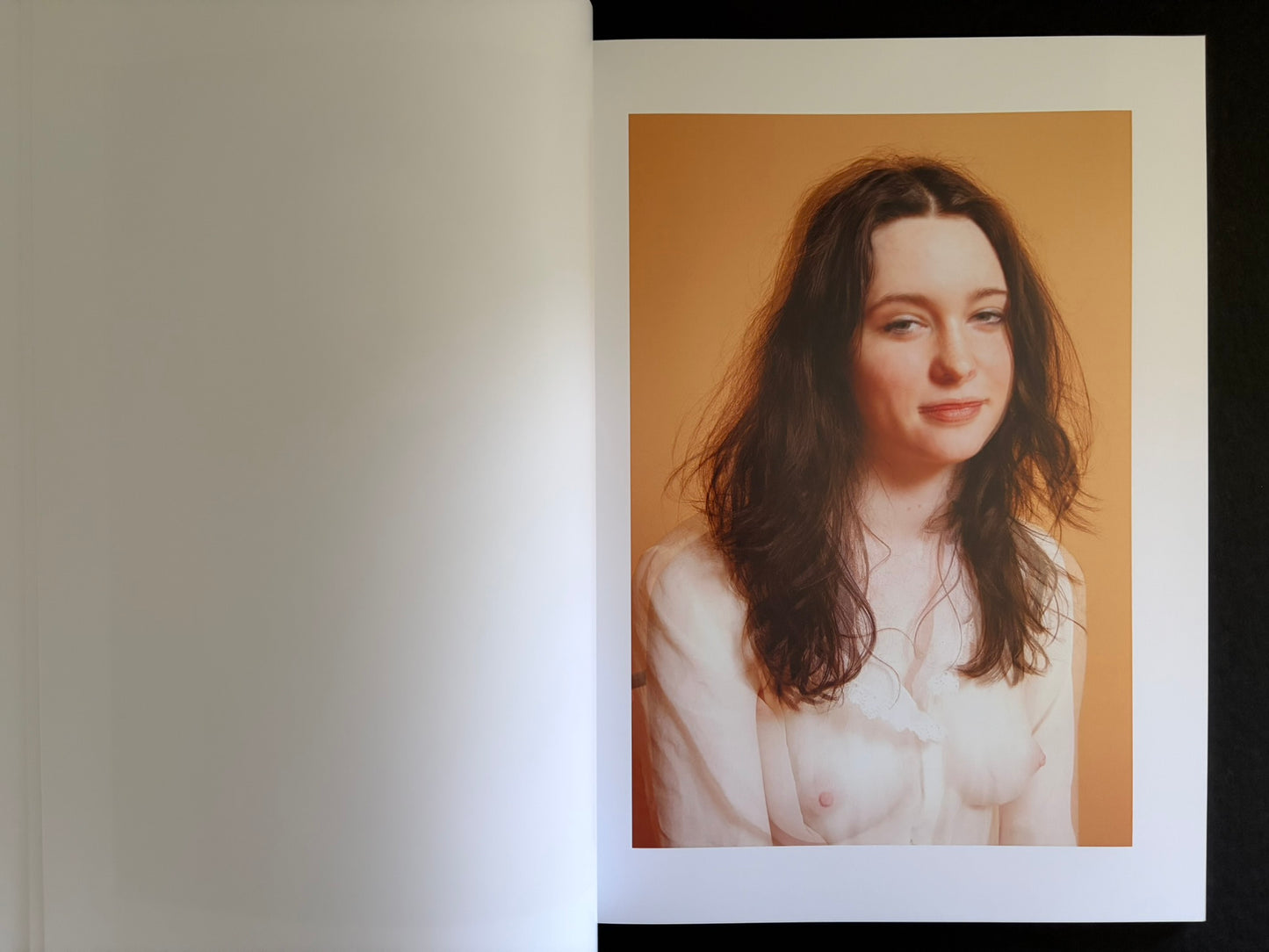Open Baron Issue 7 by Richard Kern with a portrait on an orange background