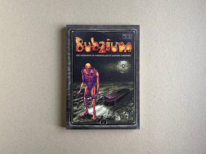 Front cover of Bubzium – The Guidebook to Postapoland by Bartosz Zaskorski, soft cover reprint