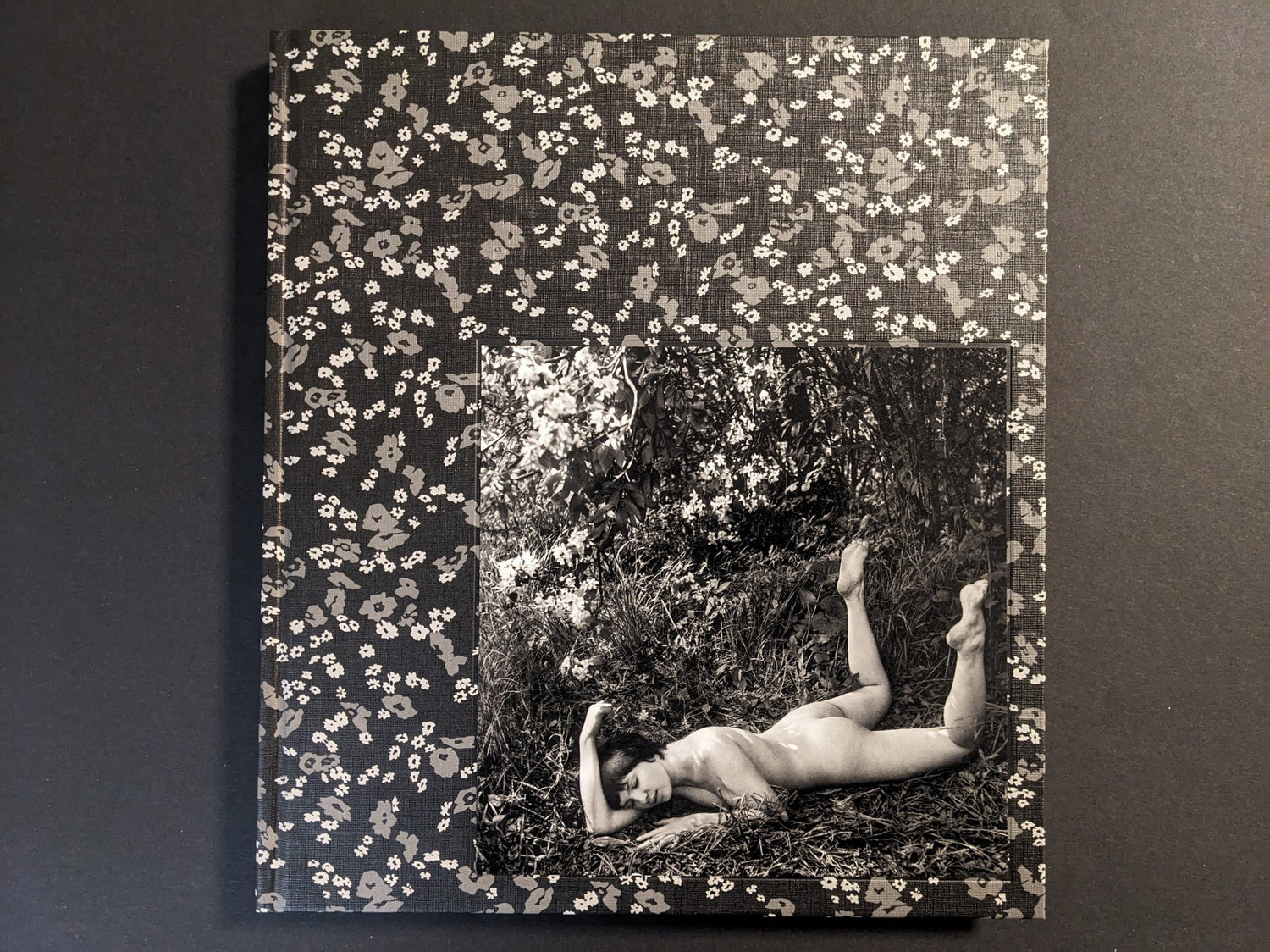 Cover of Cheryomushki by Nikolay Bakharev, cloth hardback with tipped-in black-and-white photo.
