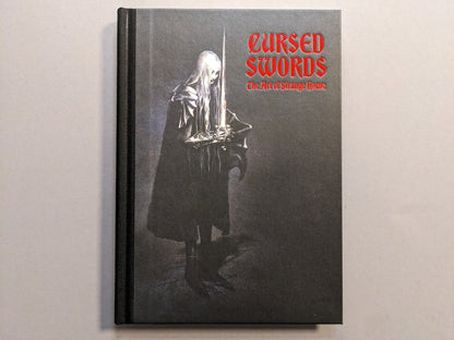 Front cover showing armored figure illustration with red hot-stamped title; hardcover with cloth spine, 17×24 cm.