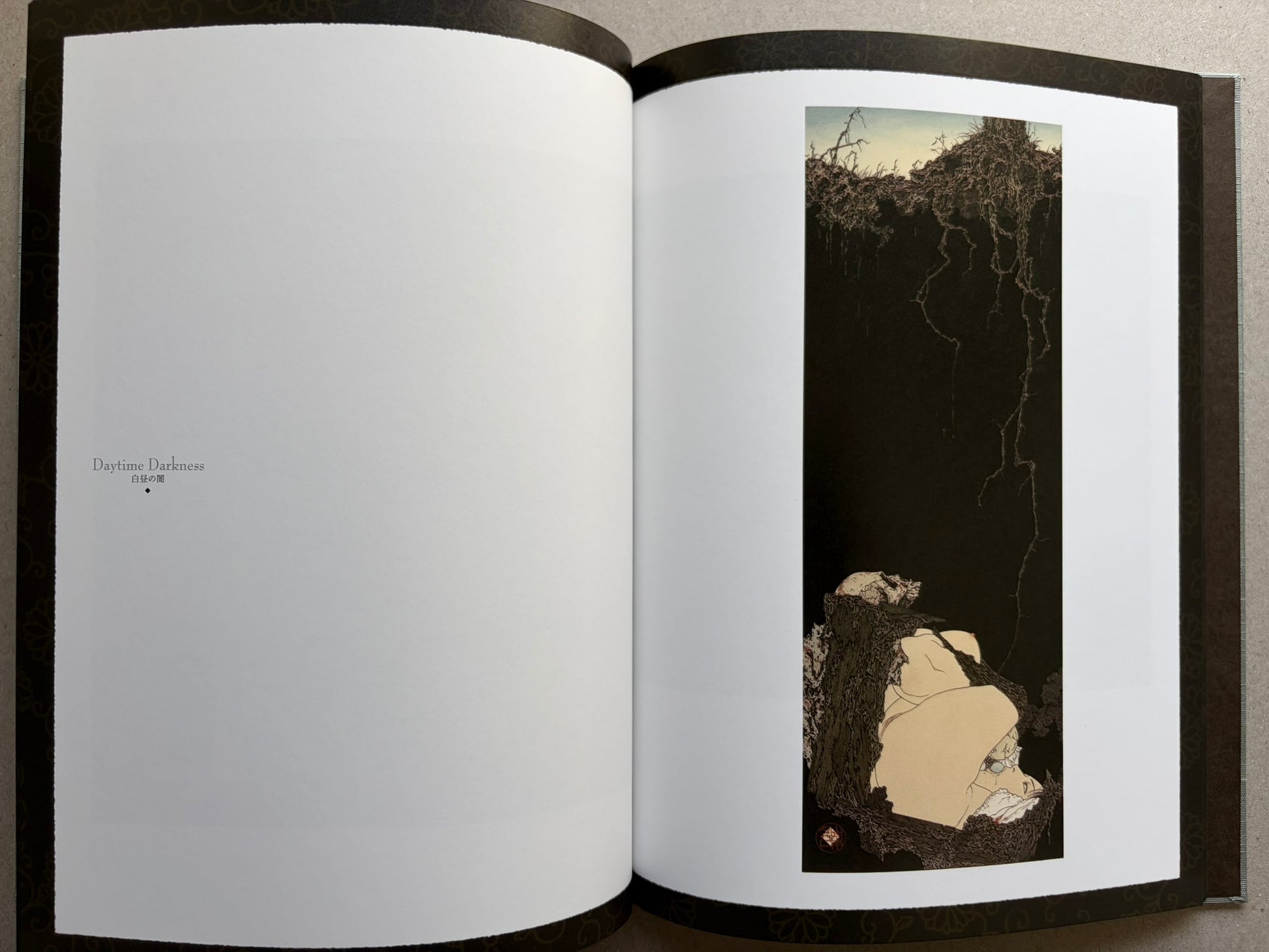 Divertimento for a Martyr – Takato Yamamoto New Black Edition, illustrated page