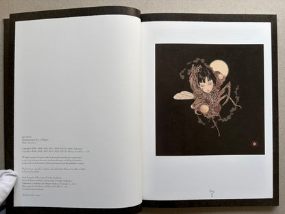 Divertimento for a Martyr – Takato Yamamoto New Black Edition, two-page illustrated spread