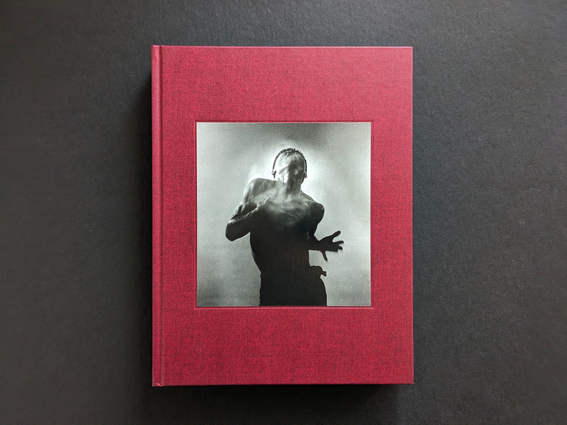 Front cover of Eikoh Hosoe, English edition, with a black-and-white dancer photograph