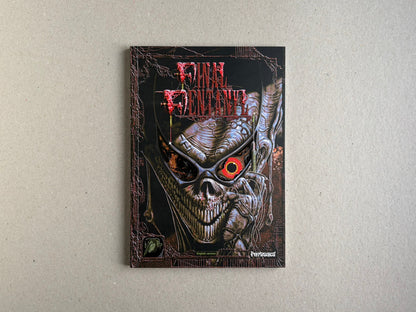 Final Fentanyl softcover front cover with a skull-like face and the title at the top.