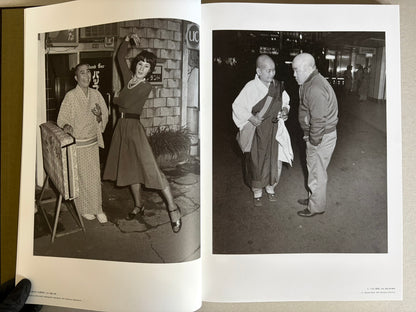 Flash Up by Seiji Kurata, open spread with two black-and-white photographs