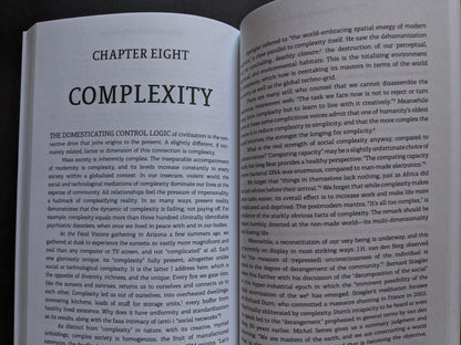 Chapter “Complexity” – analysis of modern society’s structural overgrowth and technological domination