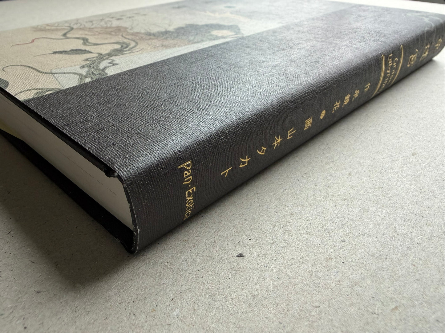 Grass Labyrinth by Takato Yamamoto, closed book shown from the spine