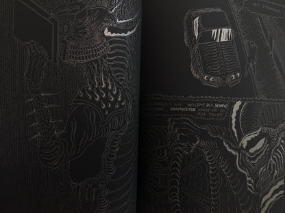 Comic-style page from Grayworld with alien characters interacting in a sci-fi narrative scene.