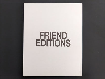 Back cover of Grey Cards by Richard Kern, Friend Editions, first edition softcover