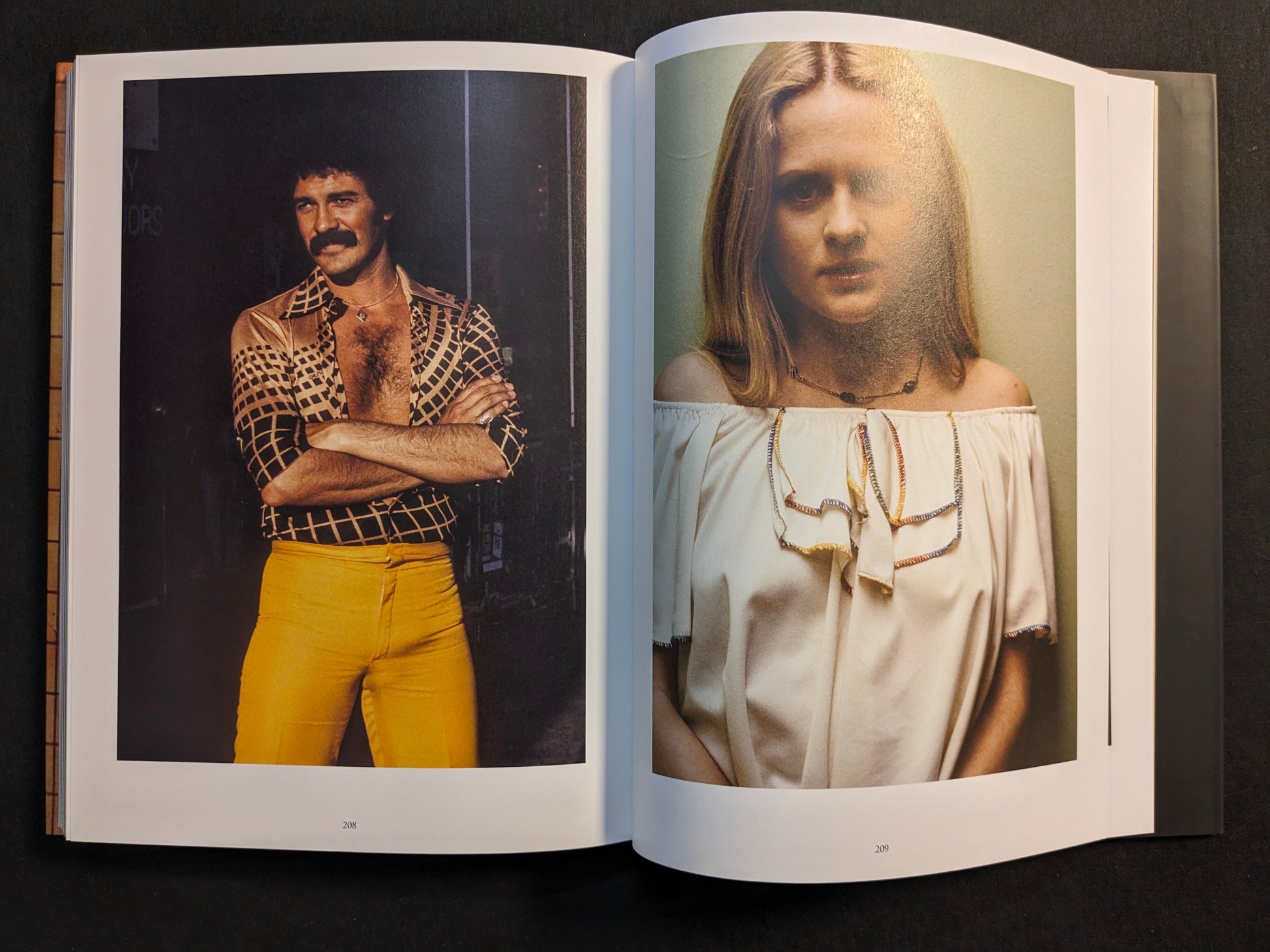Color portrait spread from “HARDCORE” by Eric Kroll (Timeless Edition).