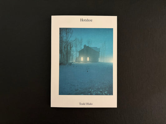 Hotshoe Issue 210: Todd Hido front cover, showing a blue-toned house in snow at dusk
