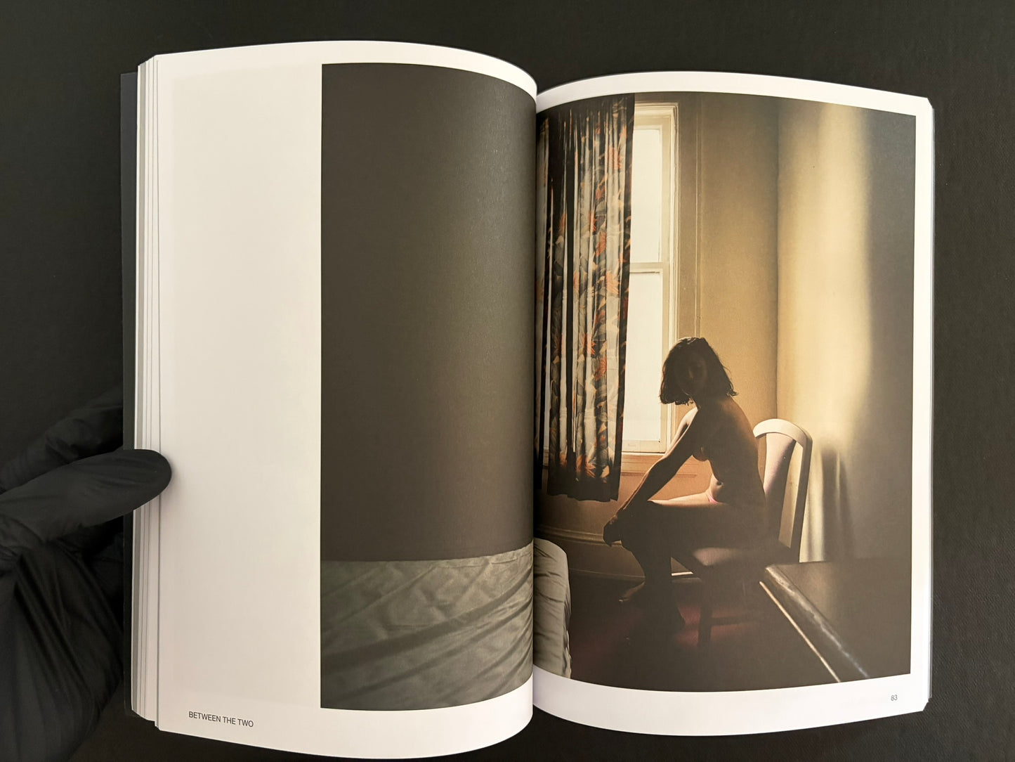 Hotshoe Issue 210: Todd Hido interior spread with a warm-toned landscape photograph
