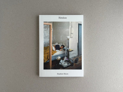 Hotshoe Issue 214: Stephen Shore shown front cover on a light grey surface.