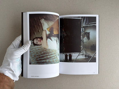 Open spread of Hotshoe Issue 215: At the Movies, showing a reclining portrait on the left and a film set with a horse on the right.