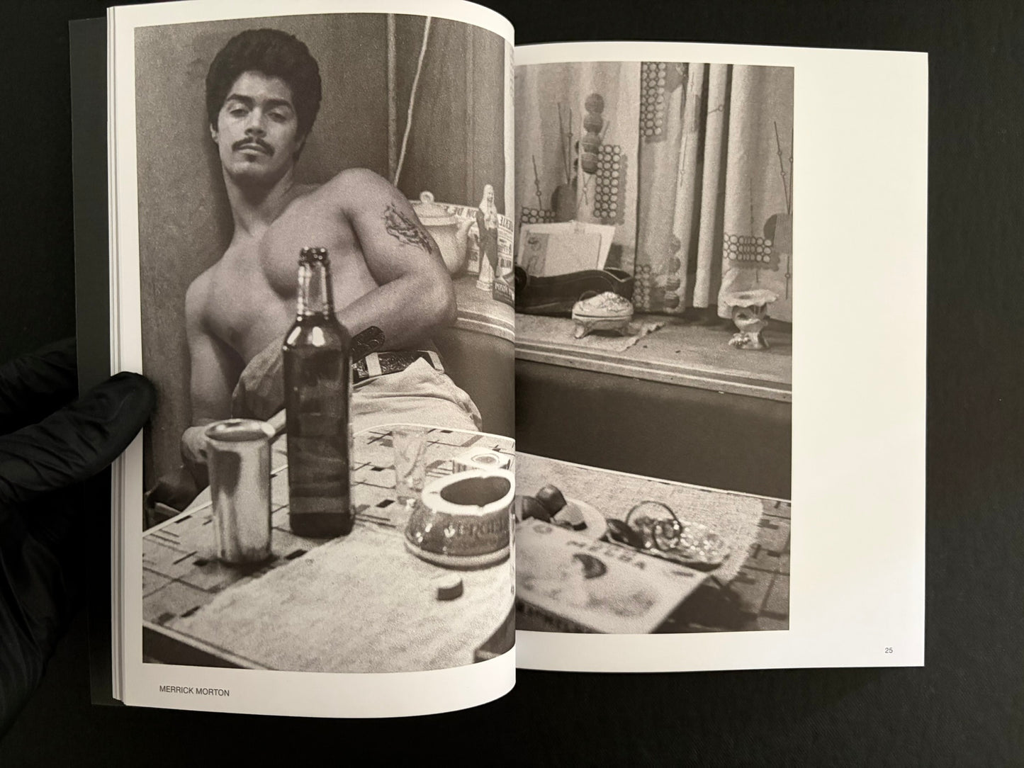 Interior spread from Hotshoe Issue 215 with two black-and-white photographs