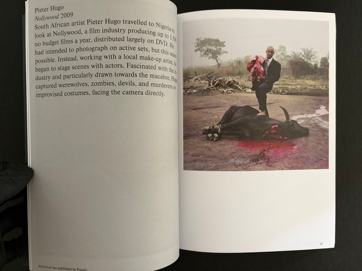 Interior spread from Hotshoe Issue 215 showing text on the left and a colour photograph on the right