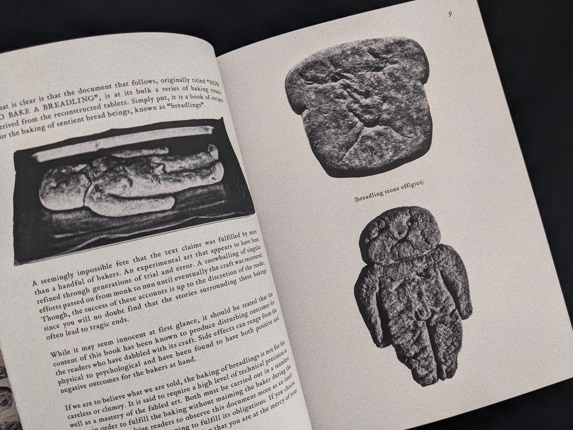 Vintage-style photographs of breadling effigies – How to Bake a Breadling