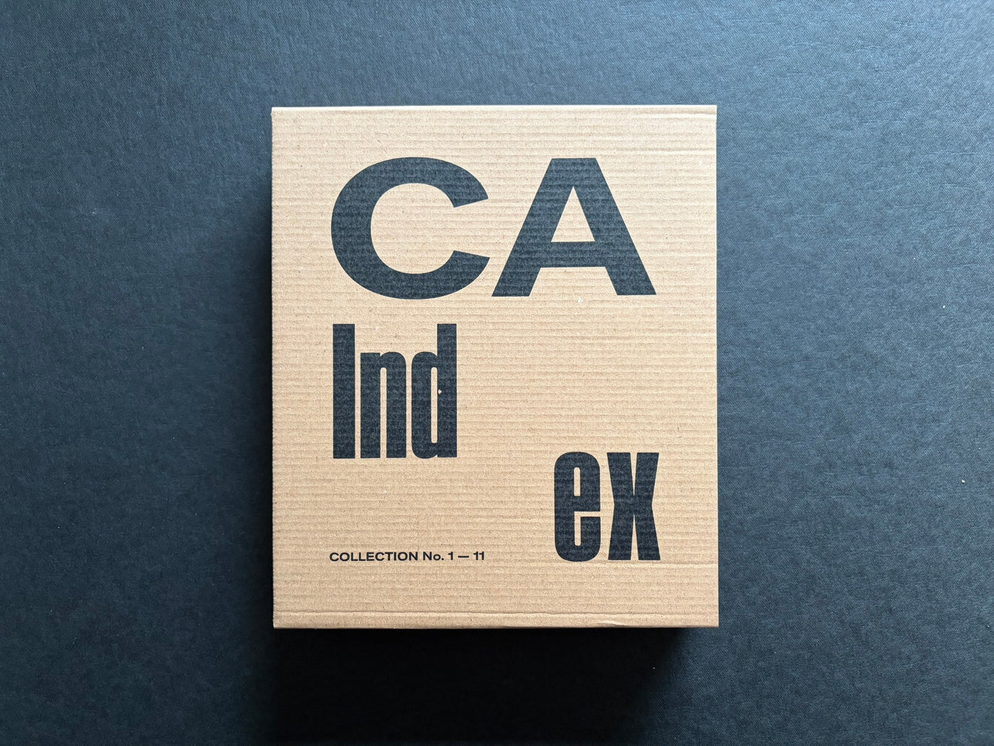 Index by Christopher Anderson, silkscreened slipcase with the title printed on the front.