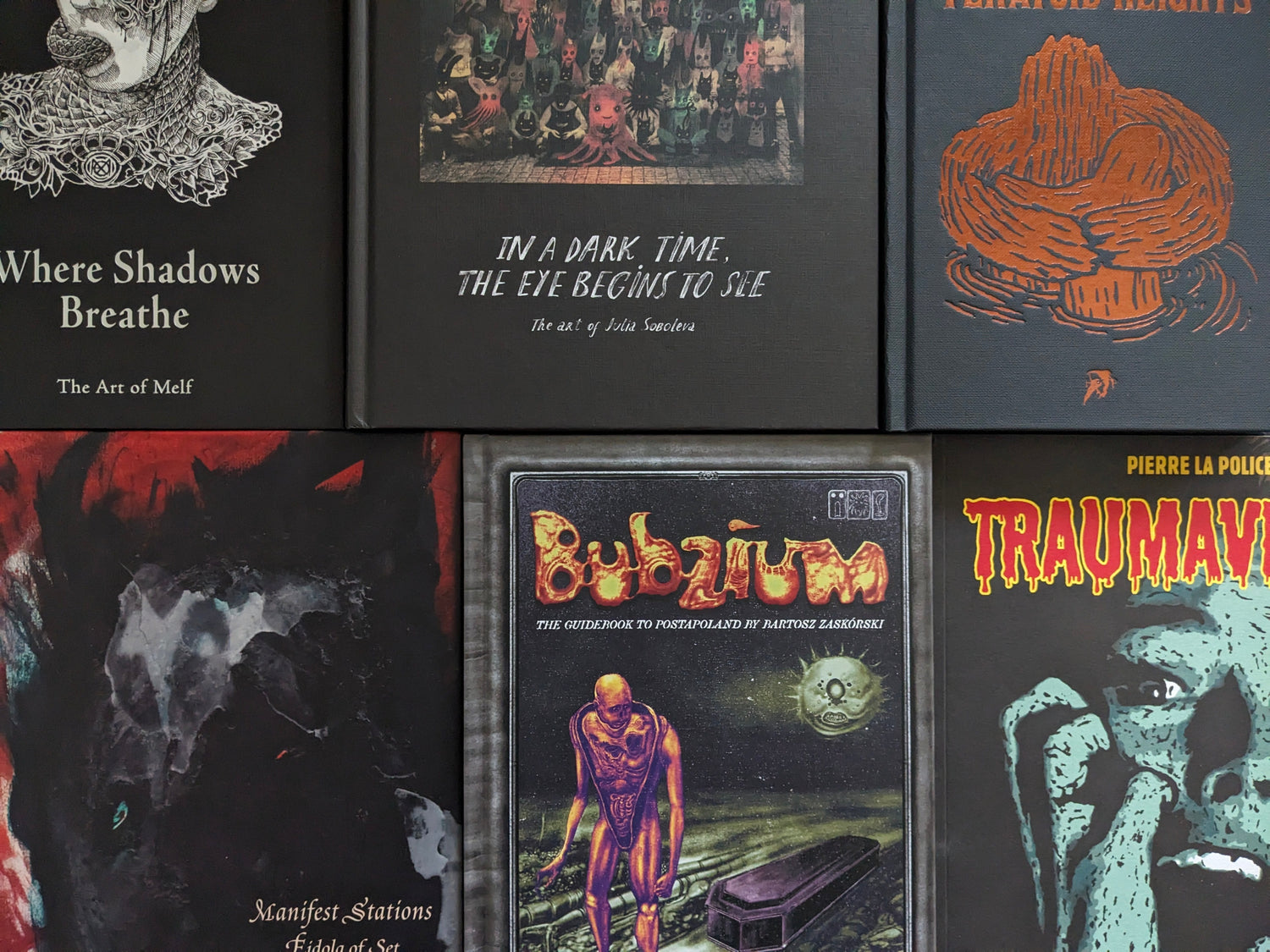 Artbooks and visual culture books selection at Lokator100