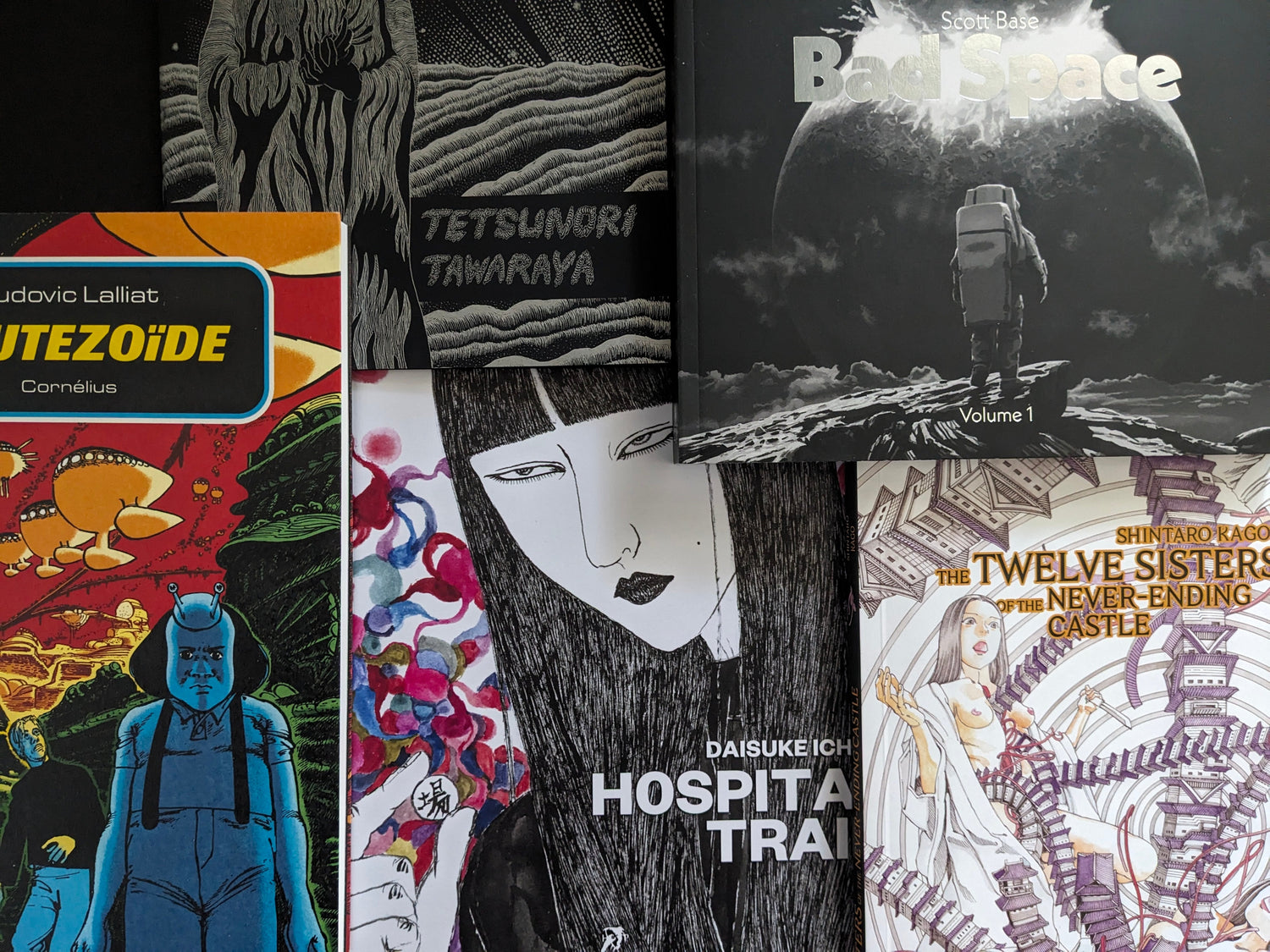 Surreal and experimental comics selection at Lokator100