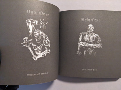 Ugly Ogre variations illustrated in Mat Brinkman’s Manifester Monsters