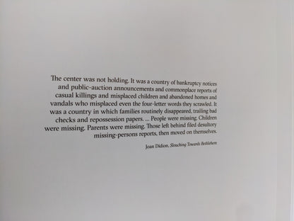 Page with a Joan Didion quotation