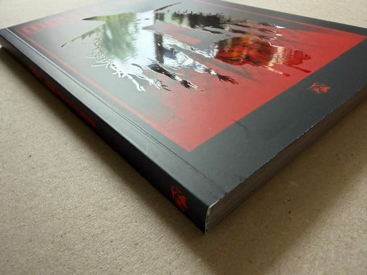 Mock Soul "maze devil pilgrimage" softcover shown at an angle, with the front cover and spine visible.