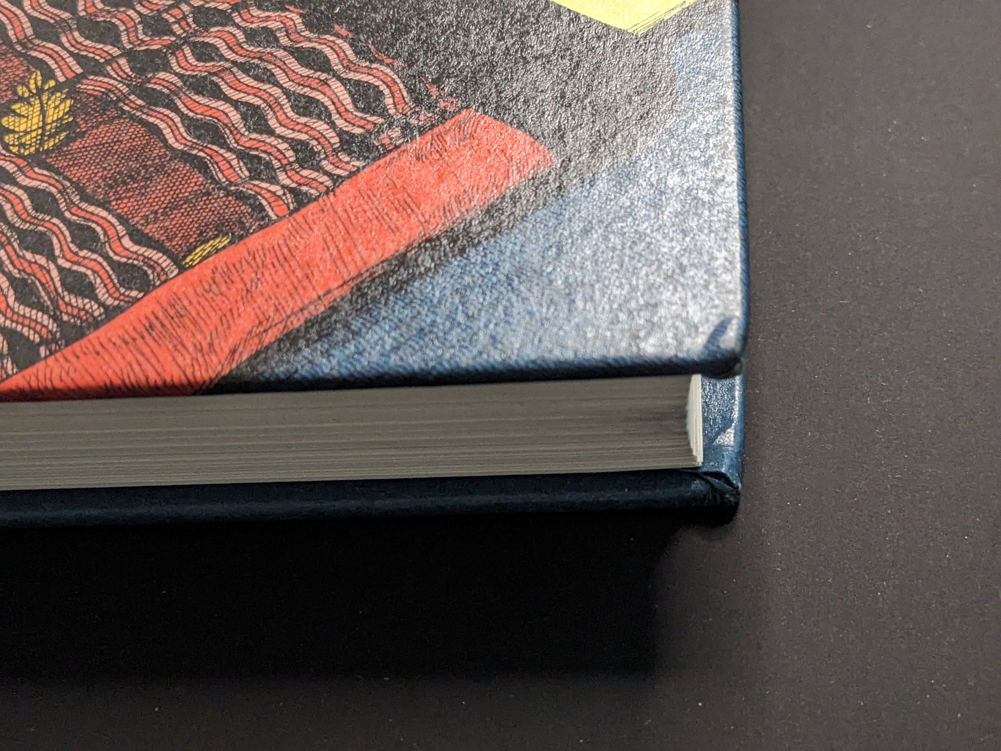 Damaged front book corner, hardcover Mononoke