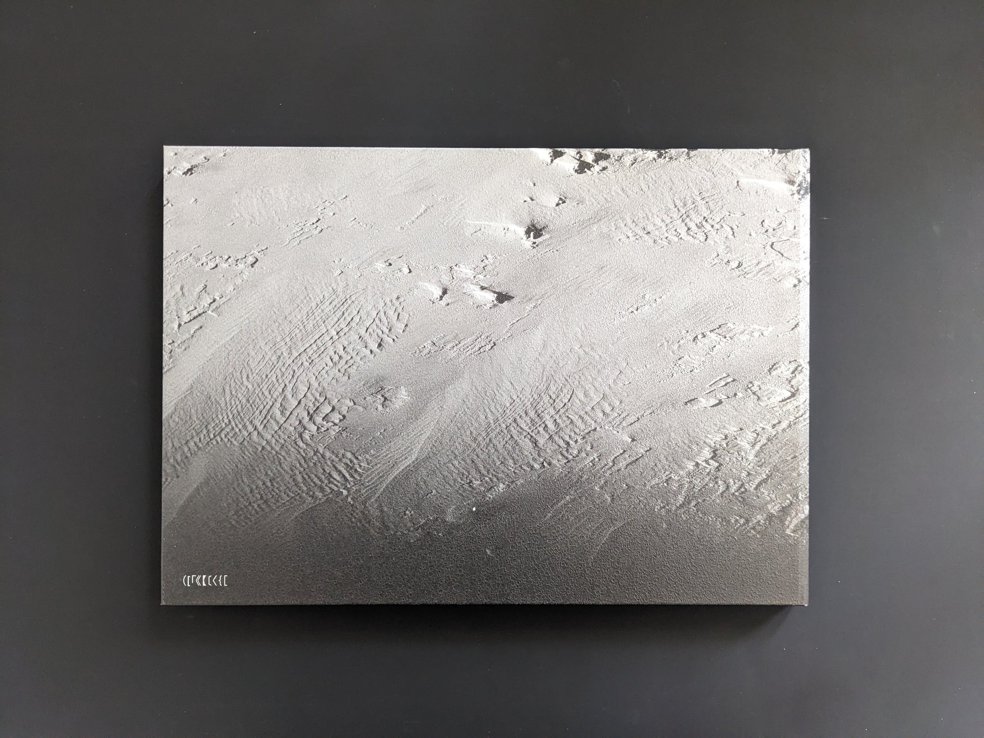 Back cover of New Land: Pre-Hokkaido Landscapes by Toshiki Nakanishi