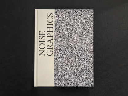 Noise Graphics 1980–1990 cover with cream title strip and black-and-white static pattern.
