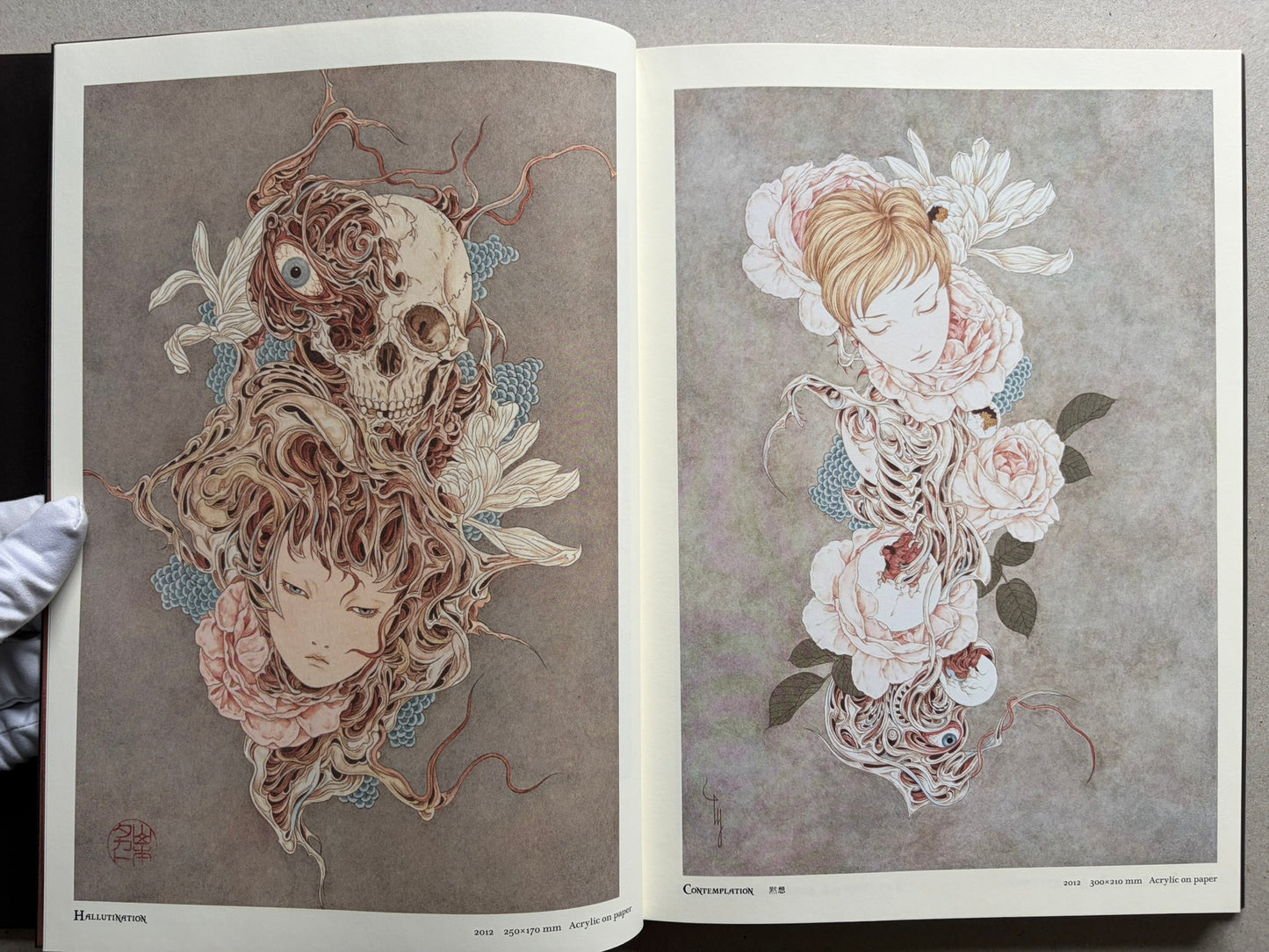 NOSFERATU by Takato Yamamoto, two-page colour illustration spread.