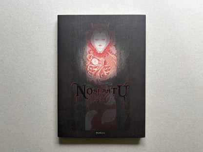 NOSFERATU by Takato Yamamoto, front cover with dark artwork and title on a black background.