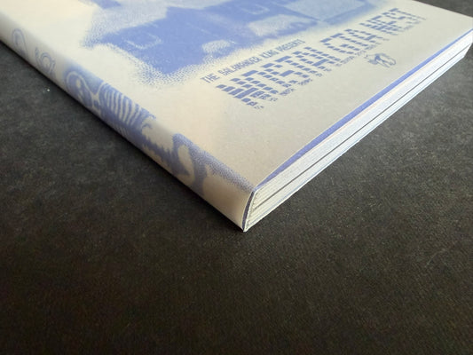 Nostalgia Nest - The Salamander King shown at an angle, with the cover and page edges visible